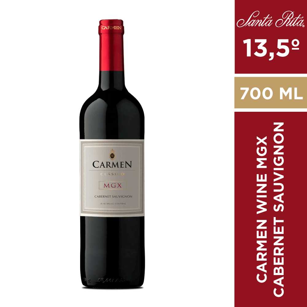 Vino carmen mgx cabernet sauvignon 700 ml