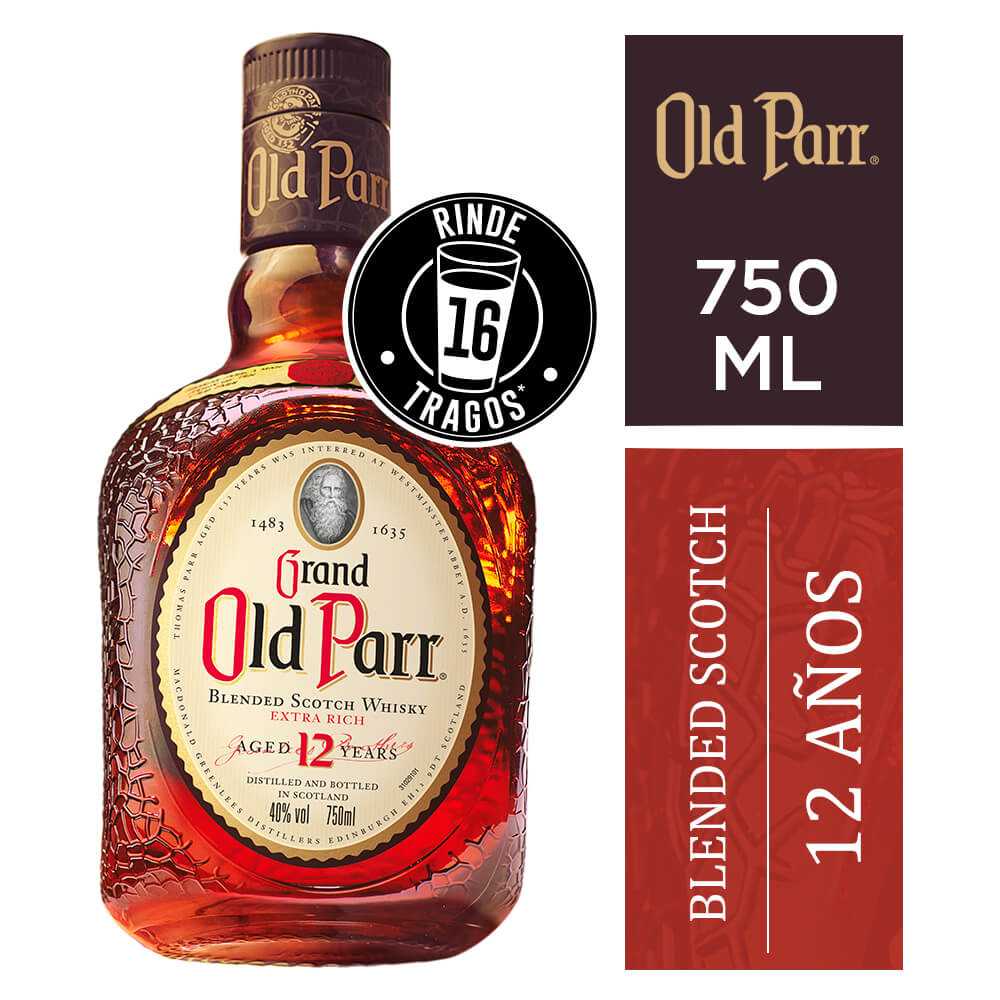 Whisky old parr 750ml
