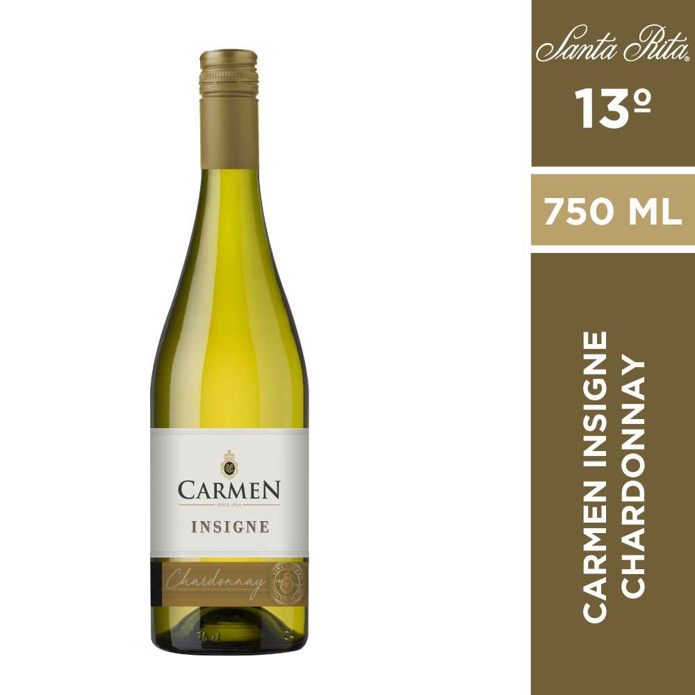 Vino carmen insigne chardonnay 750 ml
