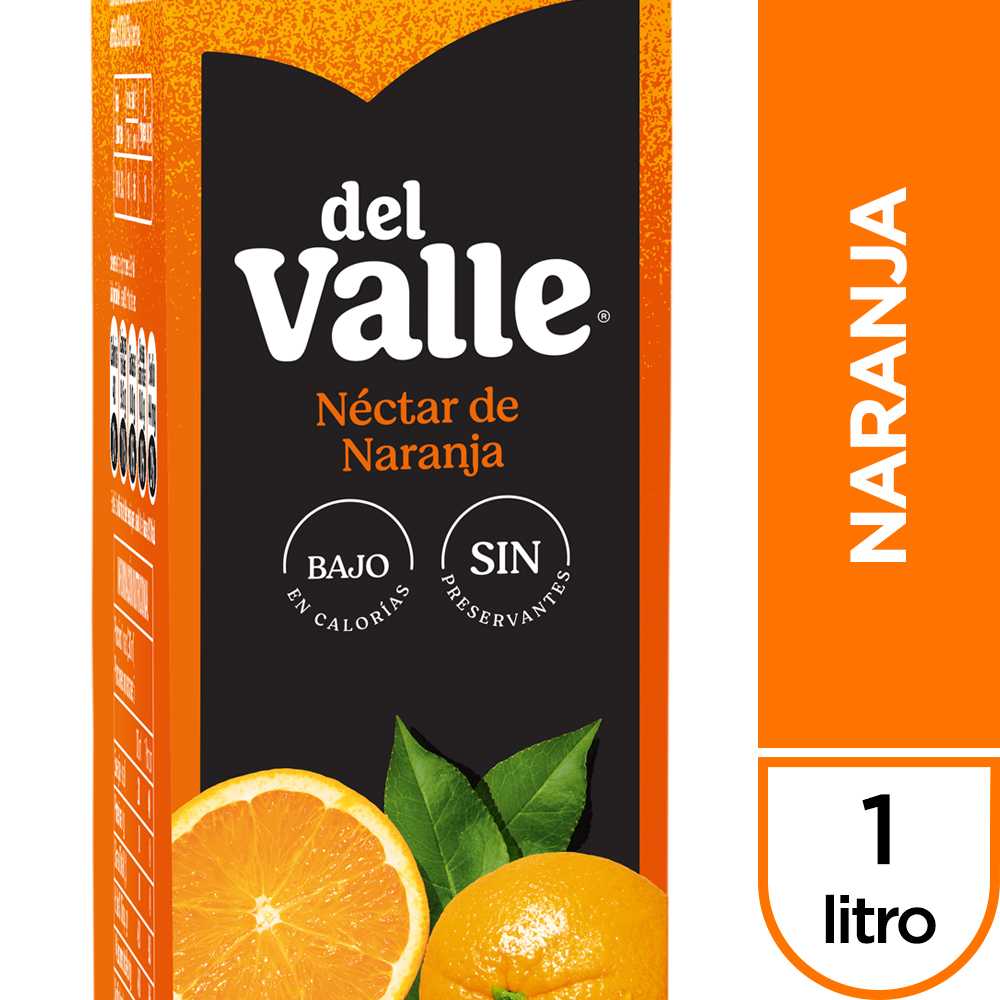 Del valle  naranja 1 lt