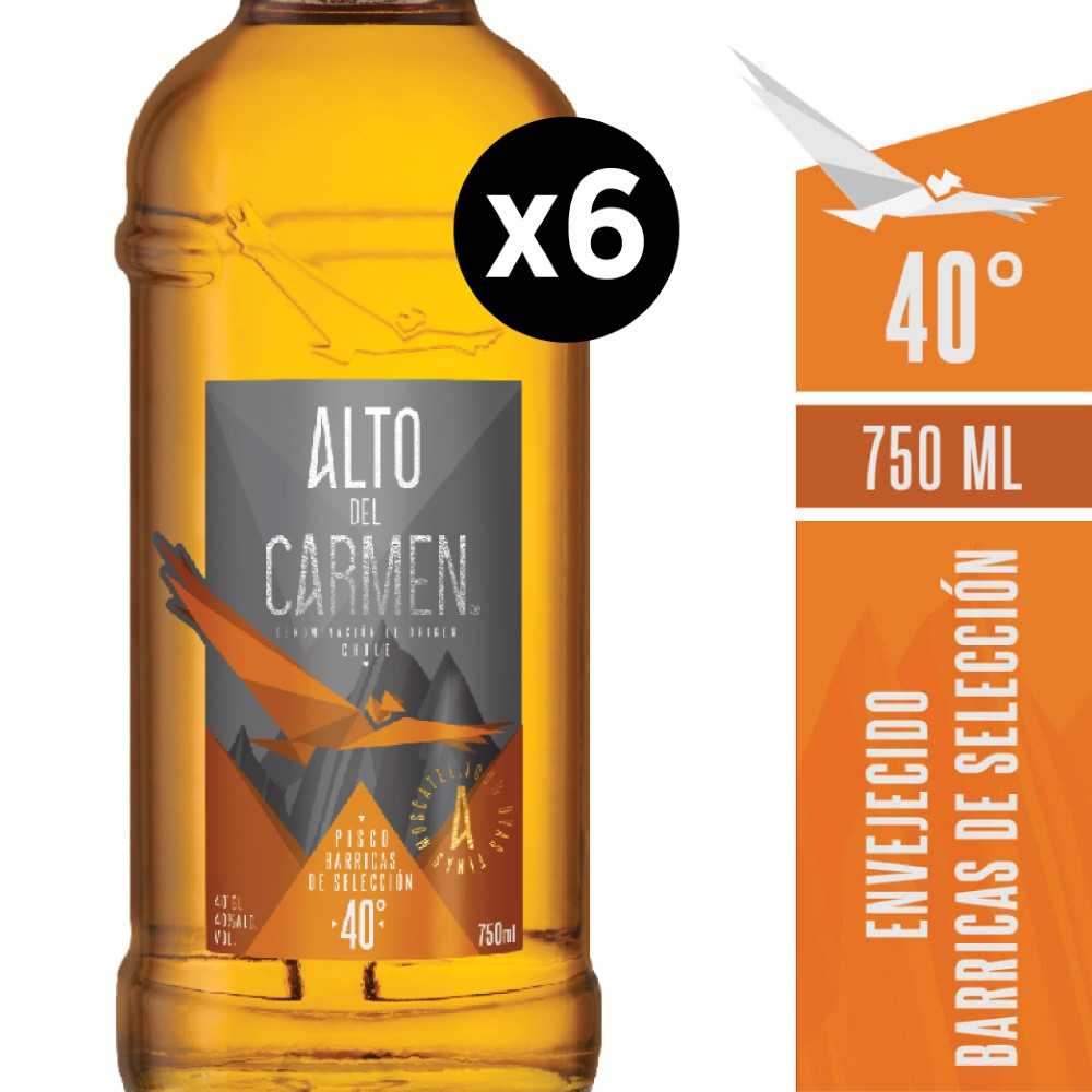 Alto del carmen barricas de selección 6 x 750 ml
