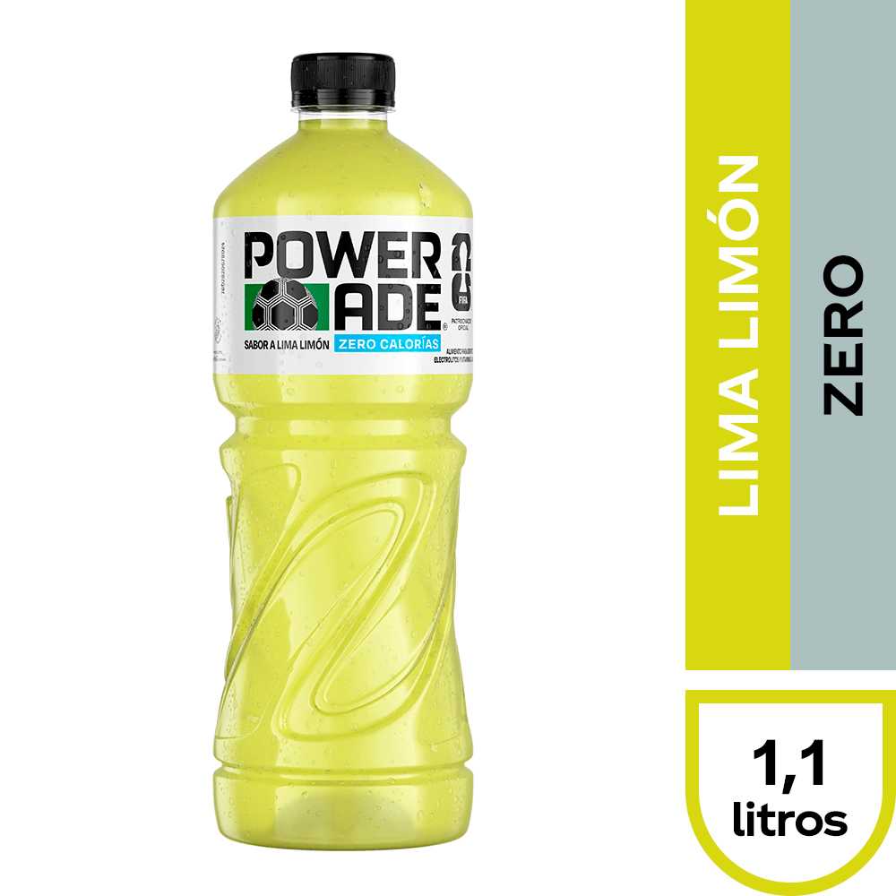 Powerade zero lima limon 1.1 lt