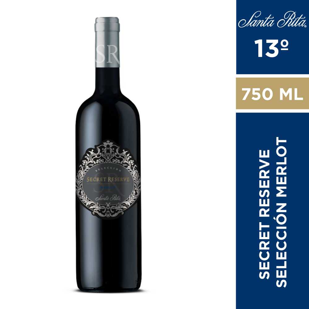 Vino secret reserve merlot 750 ml