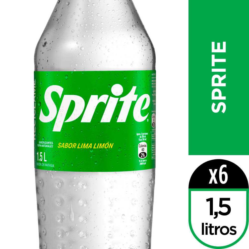 Sprite 6 x 1,5 lt