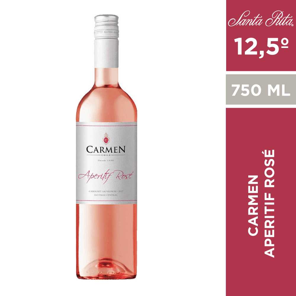 Vino carmen aperitif rosé 750ml