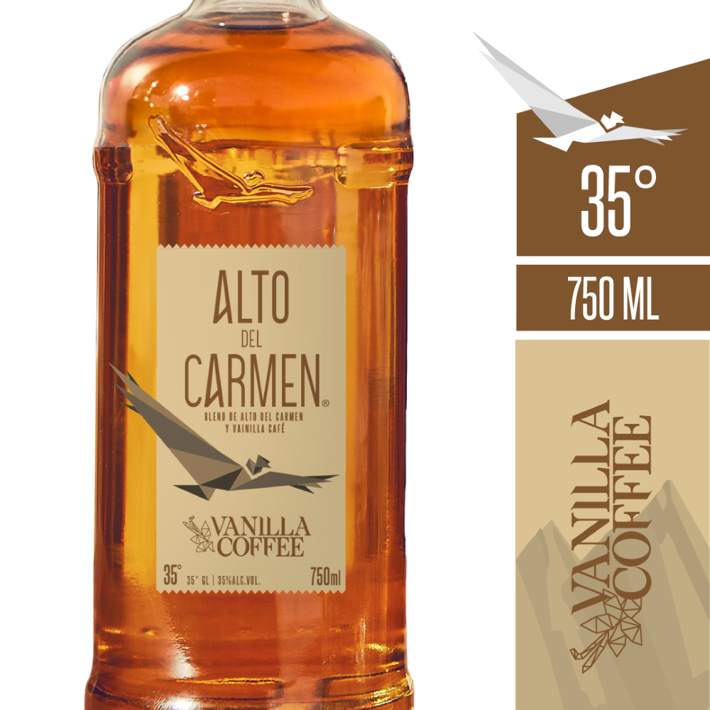Alto del carmen vainilla coffee 35° 750 ml