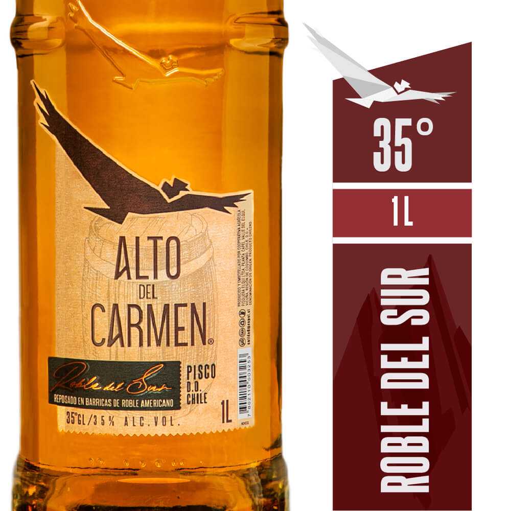 Alto del carmen 35 roble del sur 1l