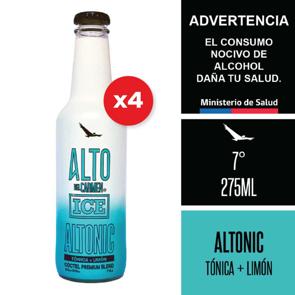 Alto ice altonic 4 x 275 ml