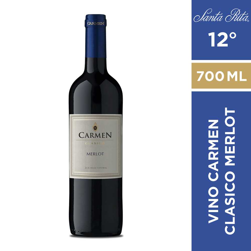 Vino carmen merlot 12 x 700 ml