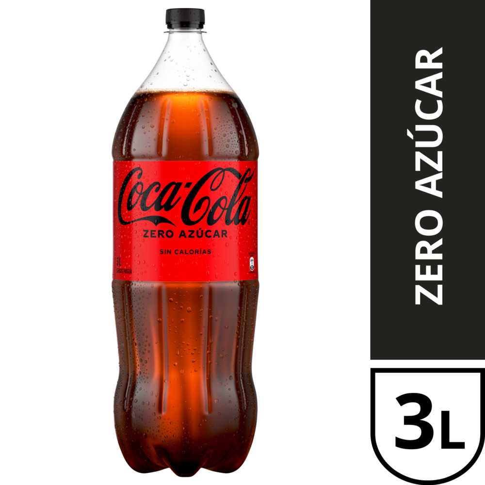 Coca-cola zero azúcar 3 lt