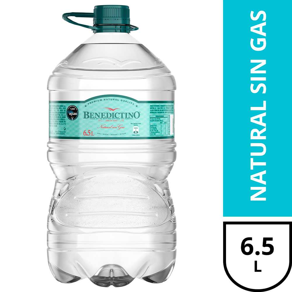 Benedictino sin gas bidón 6,5 lt