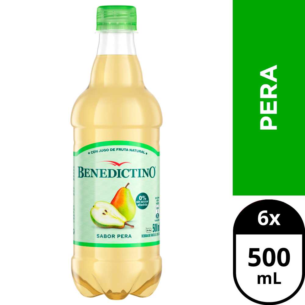 Benedictino pera 6 x 500 ml