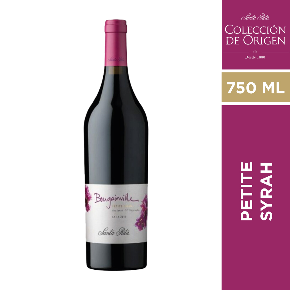 Vino bougainville petite syrah 750 ml