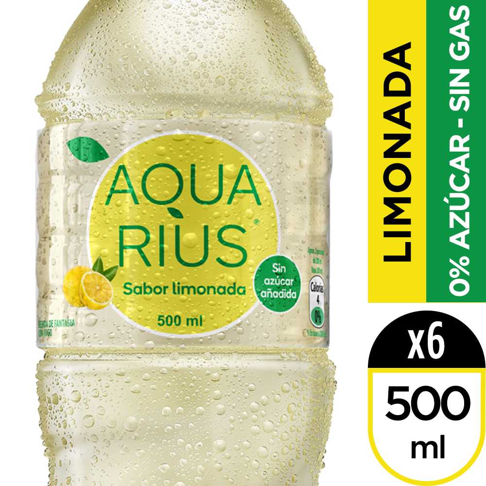 Aquarius limonada 6 x 500 ml
