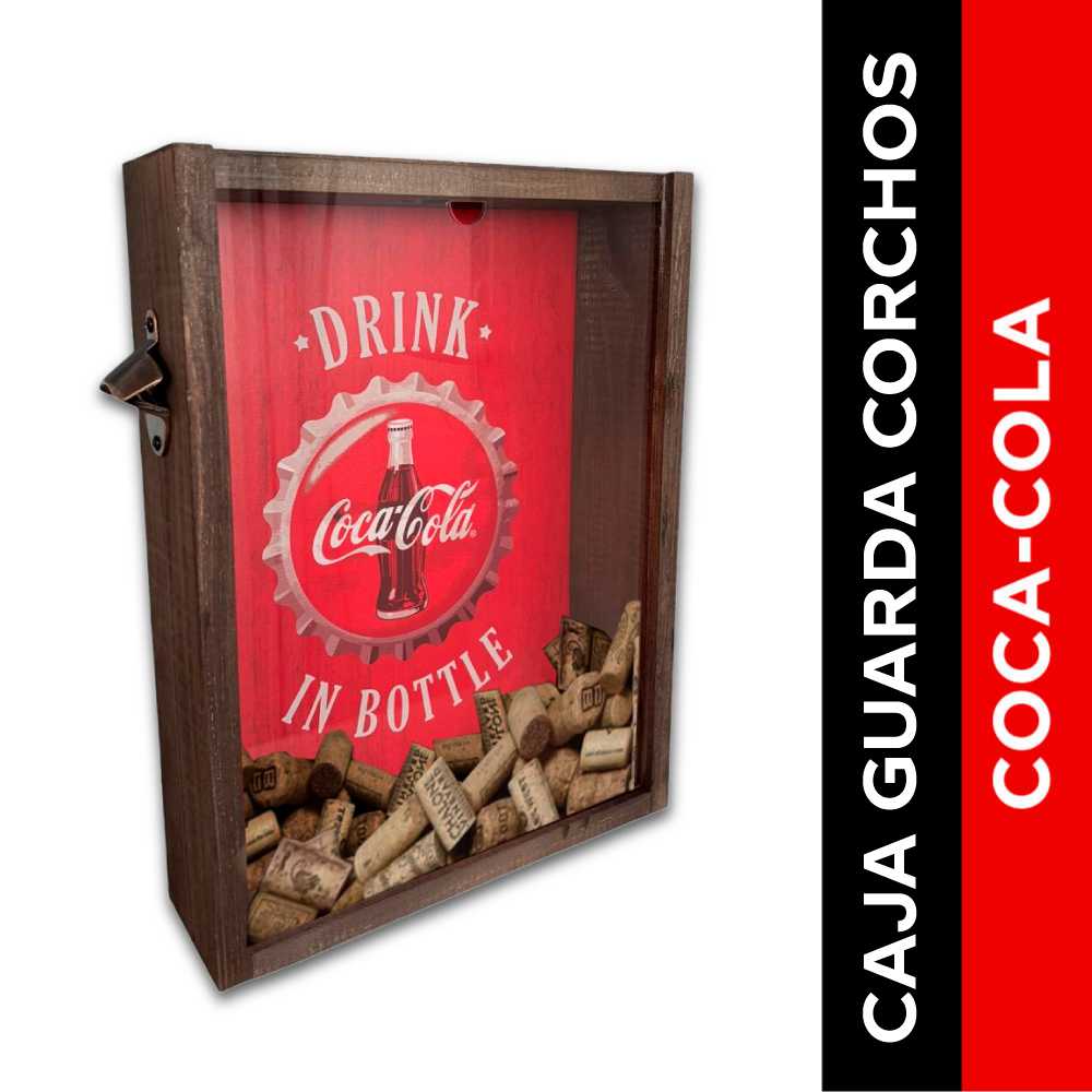 Caja guarda corchos
