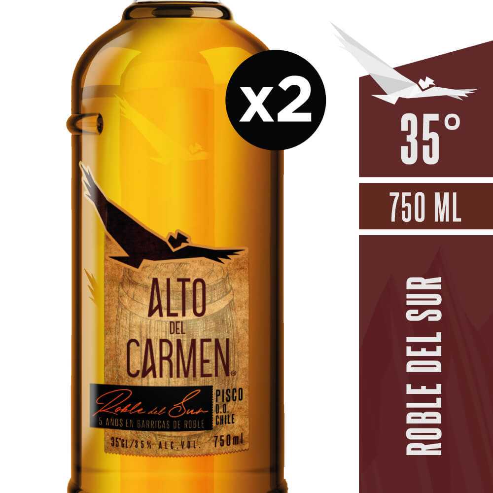 Alto del carmen roble del sur 2 x 750 ml