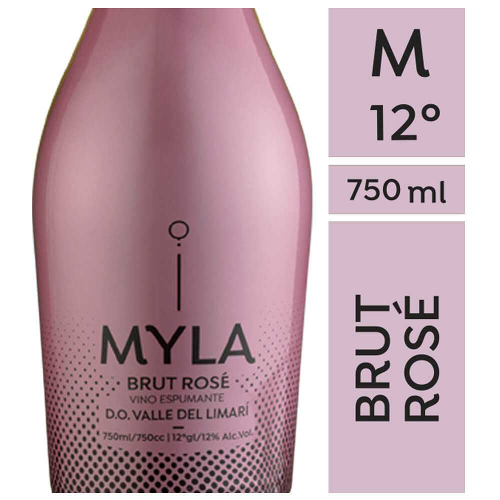 Espumante myla rose 750ml