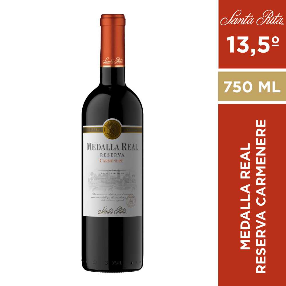 Vino medalla real reserva carmenere 750 ml