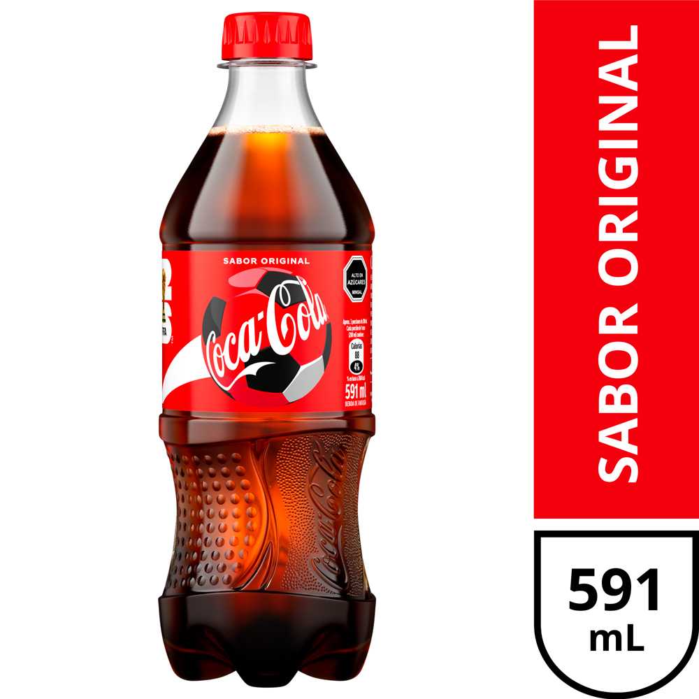 Coca-cola sabor original 591 ml