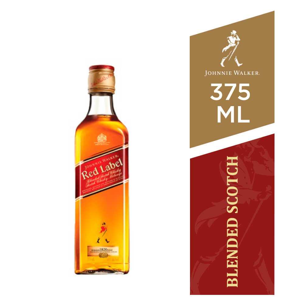 Johnnie walker red label 375 ml