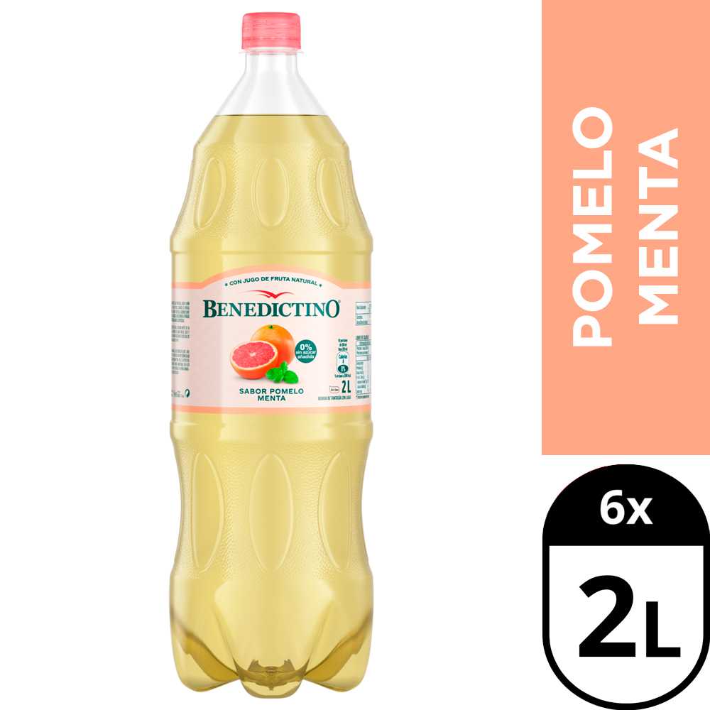Benedictino pomero menta 6 x 2 lt