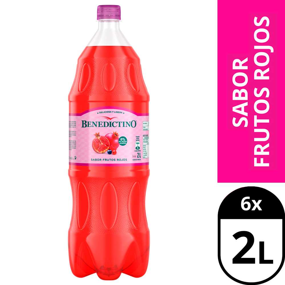 Benedictino frutos rojos 6 x 2 lt