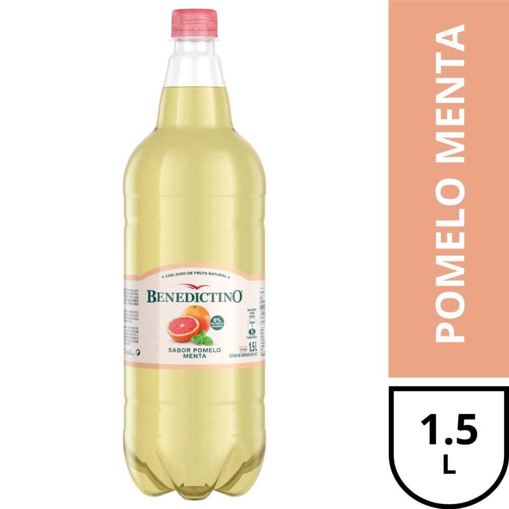 Benedictino pomelo menta 1,5 lt