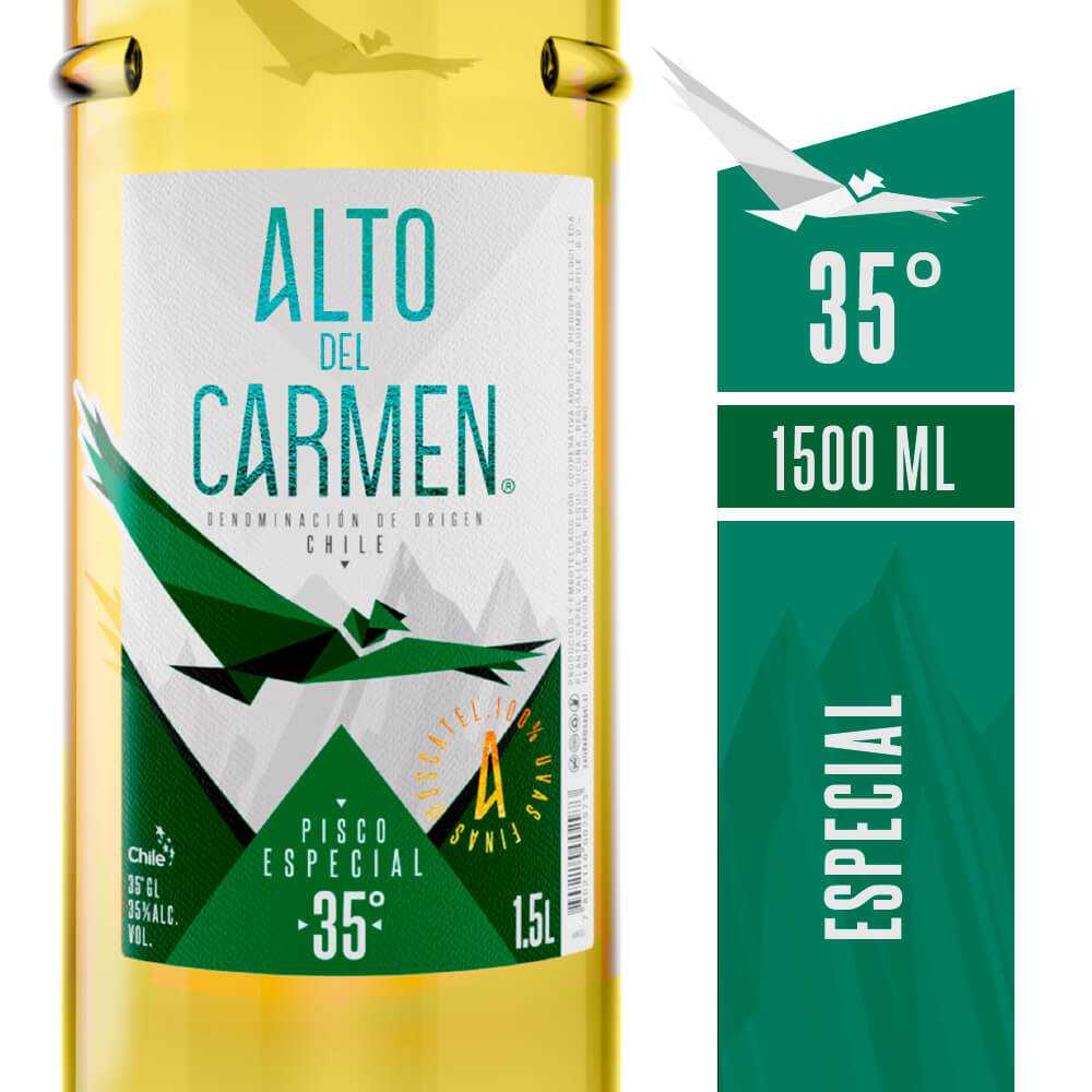 Alto del carmen especial 35° 1,5 lt