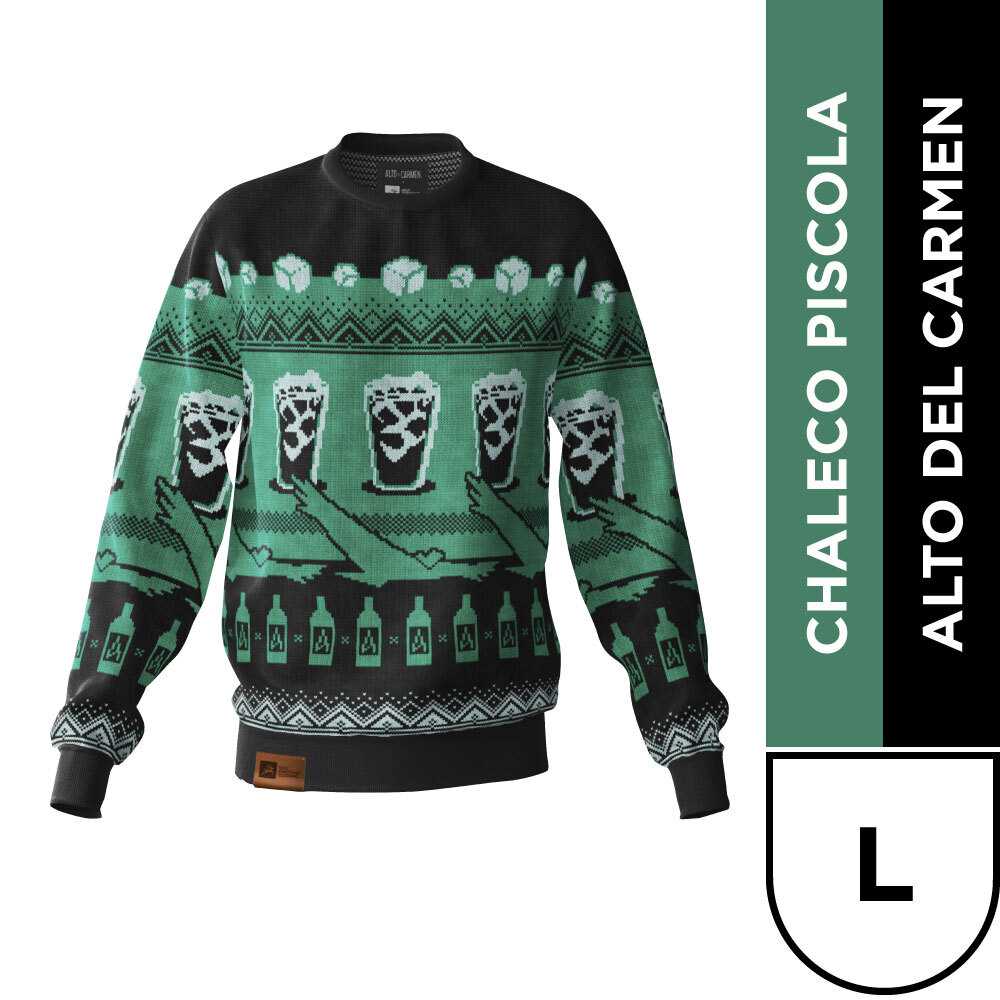 Chaleco piscola alto del carmen talla l
