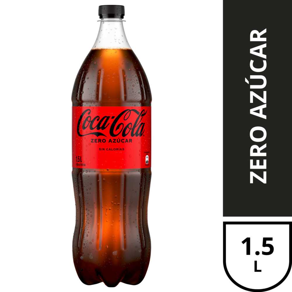 Coca-cola zero azúcar 1,5 lt