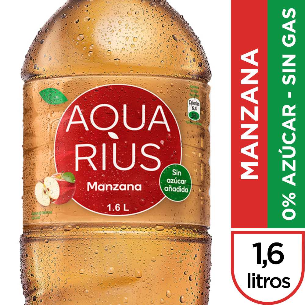 Aquarius manzana 1,6 lt