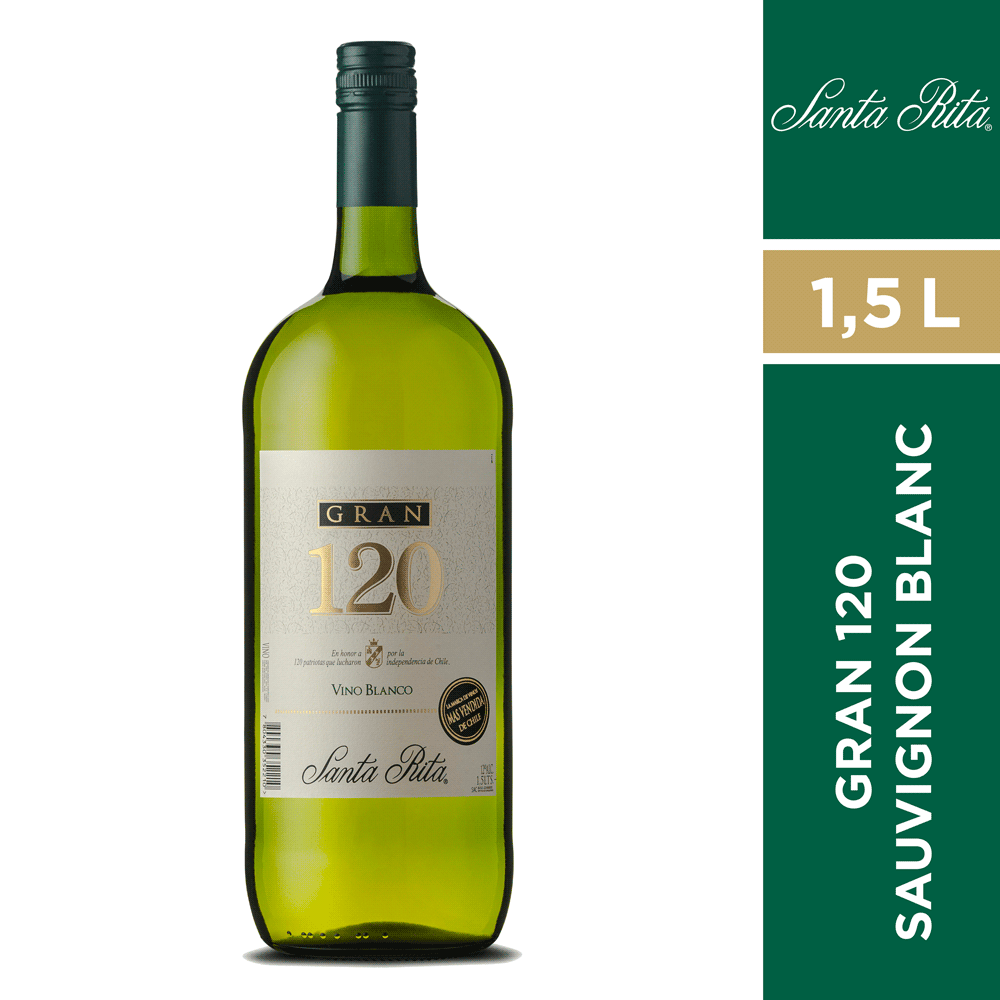 Vino gran 120 sauvignon blanc 1,5 lt