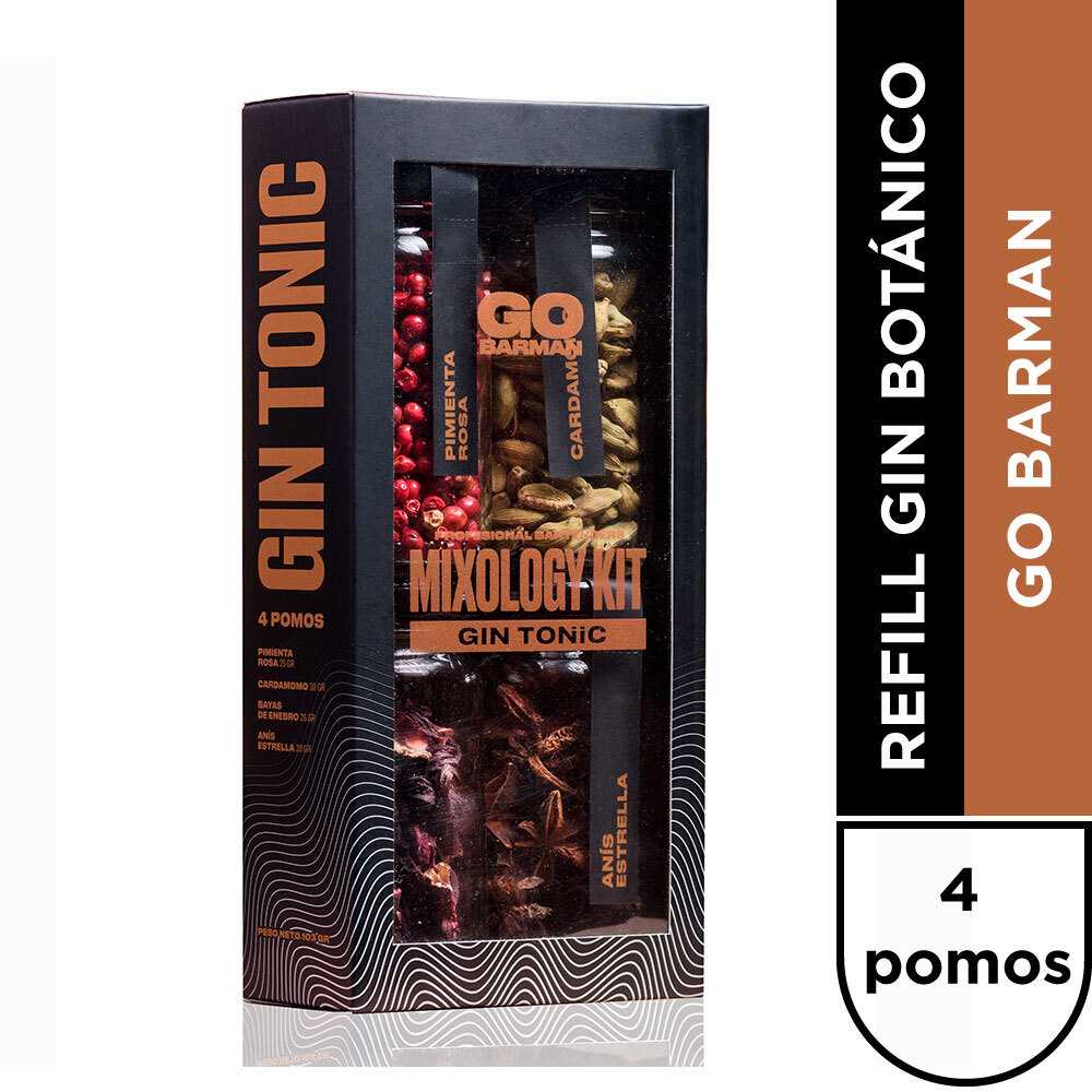 Refill gin botanico go barman