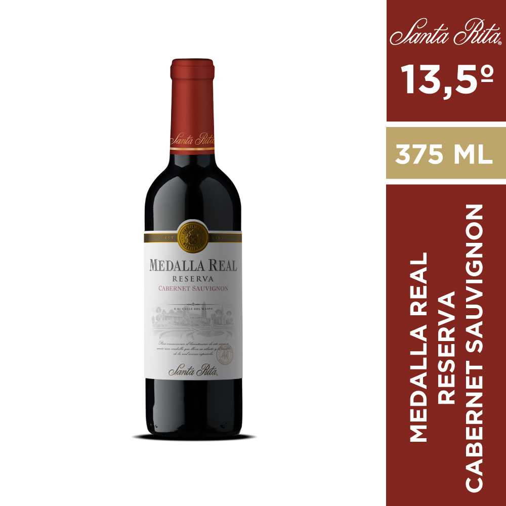 Vino medalla real reserva cabernet sauvignong 375 ml