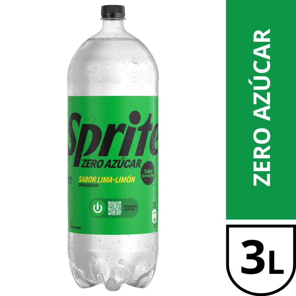 Sprite zero azúcar 3 lt
