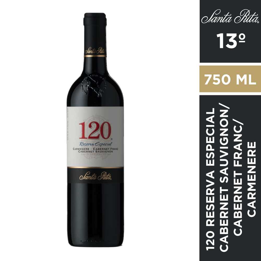 Vino 120 reserva especial blend 750 ml