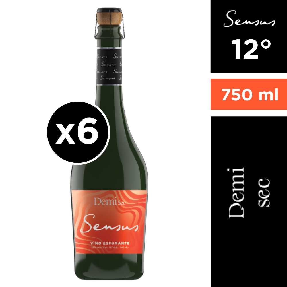 Sensus demisec 6 x 750 ml