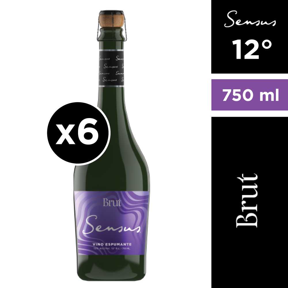 Sensus brut 6 x 750 ml