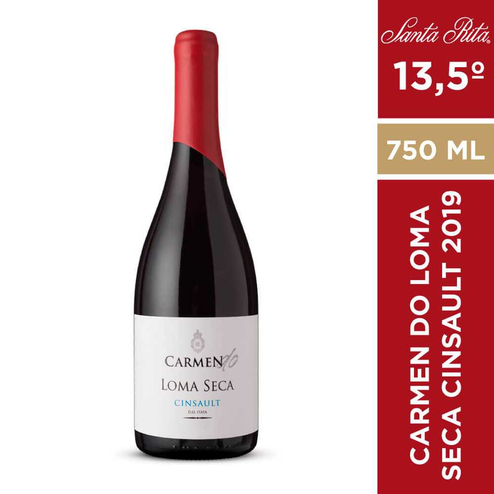 Vino carmen do loma seca cinsault 750 ml