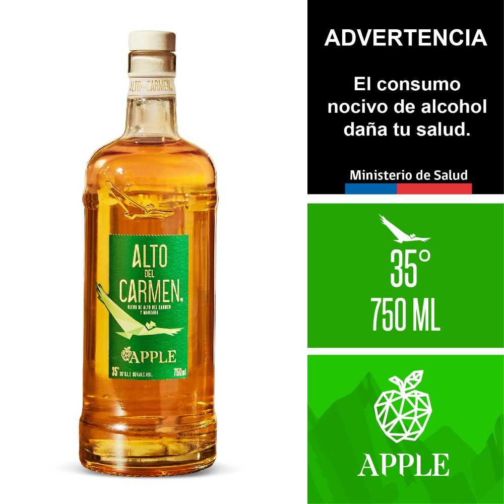 Alto del carmen verde manzana 35° 750 ml