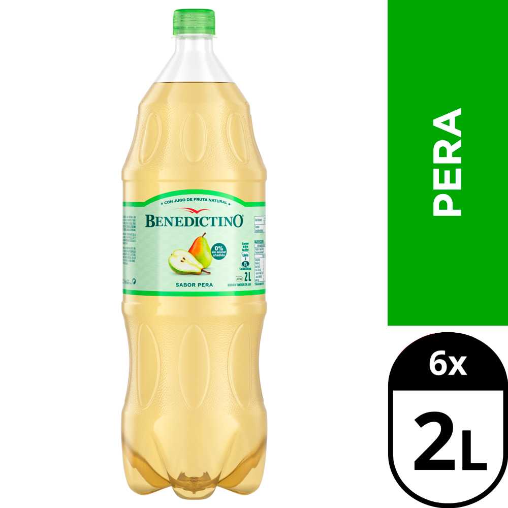 Benedictino pera 6 x 2 lt