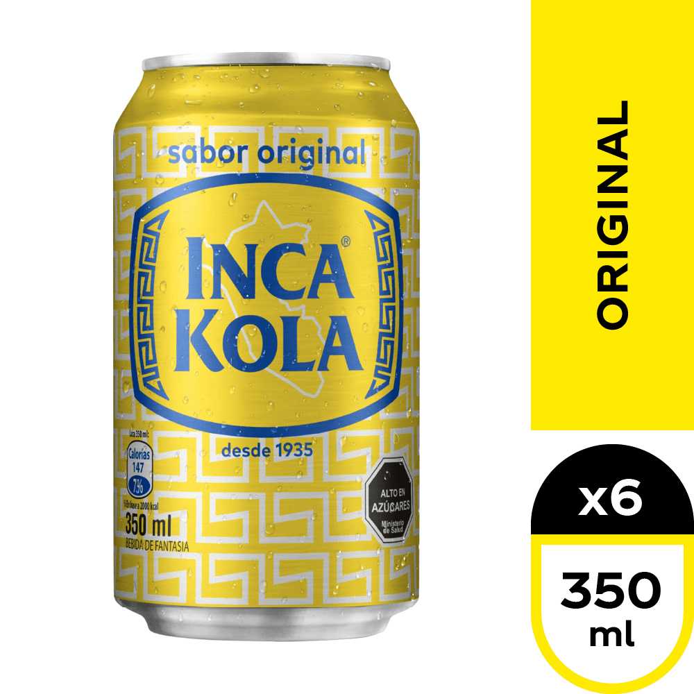 Inca kola original 6 x 350 ml