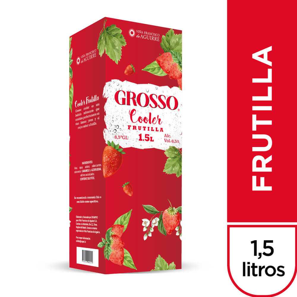 Vino grosso frutilla 1,5 lt