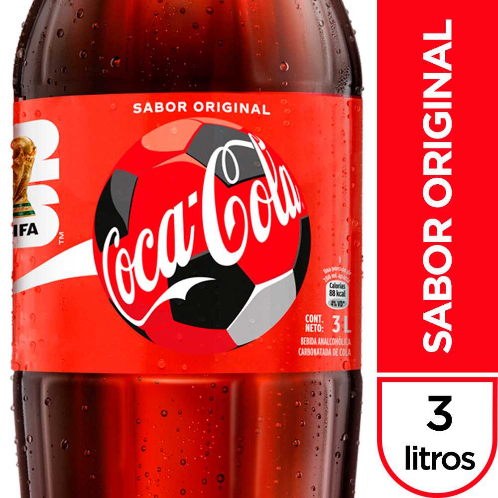 Coca-Cola original 3 litros