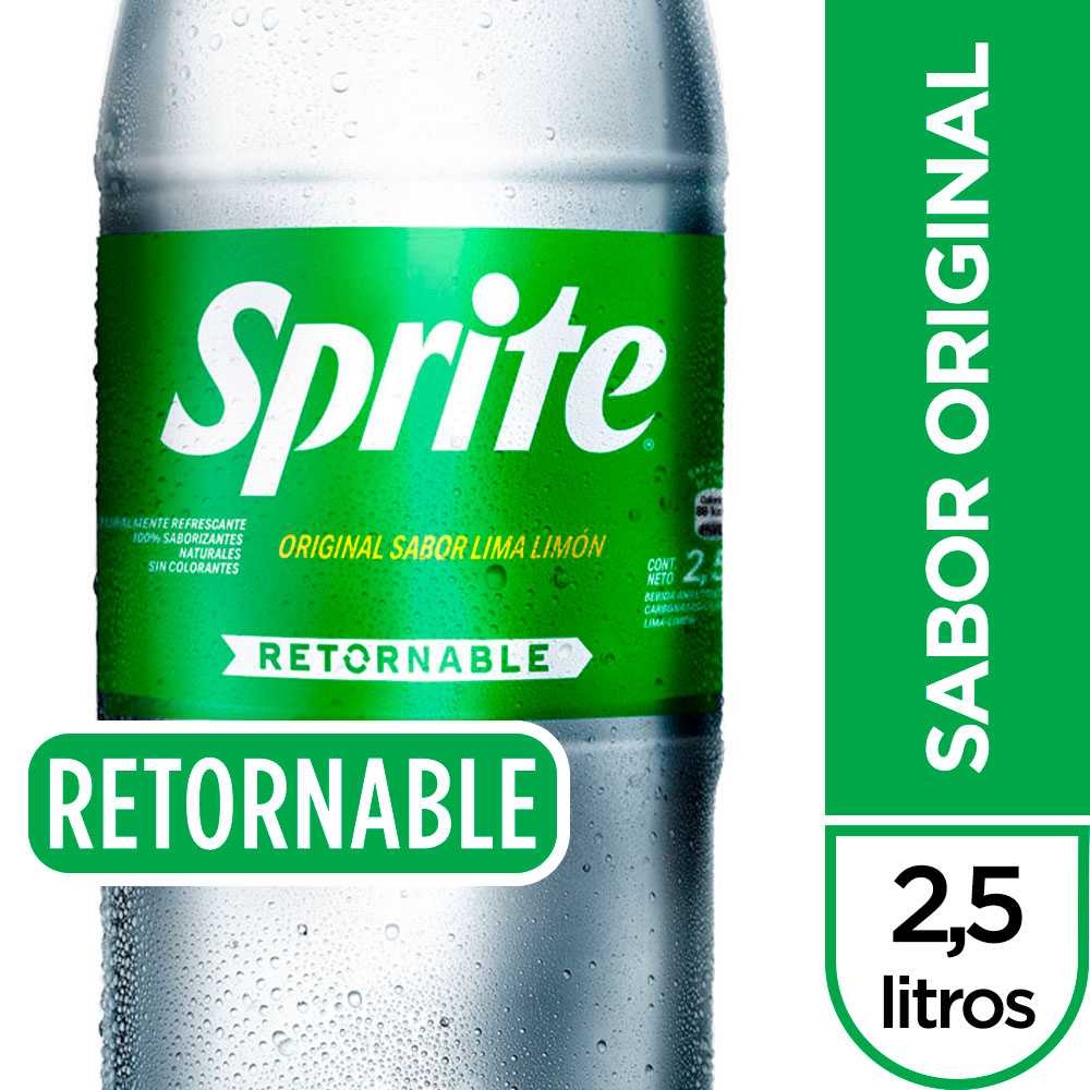 Sprite retornable 2.5 litros