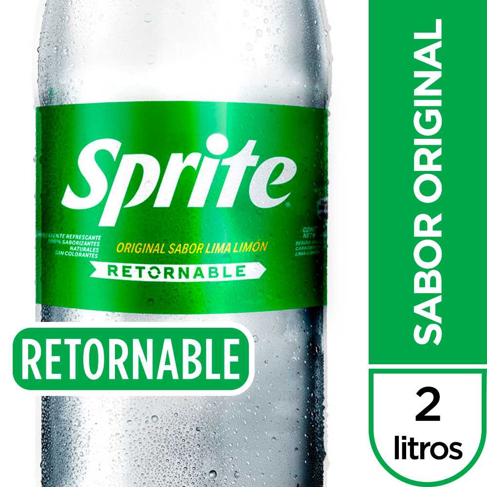 Sprite retornable 2 litros