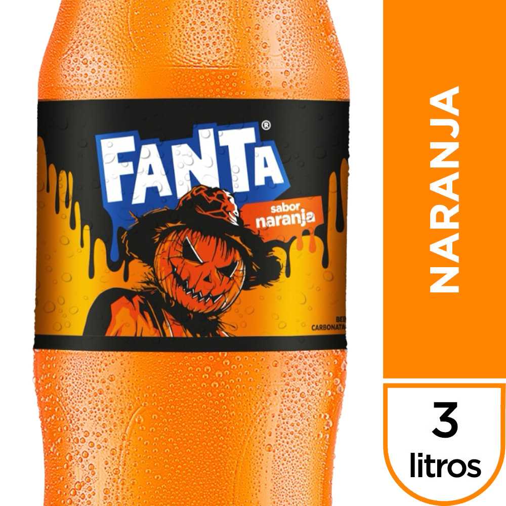 Fanta naranja 3 lt