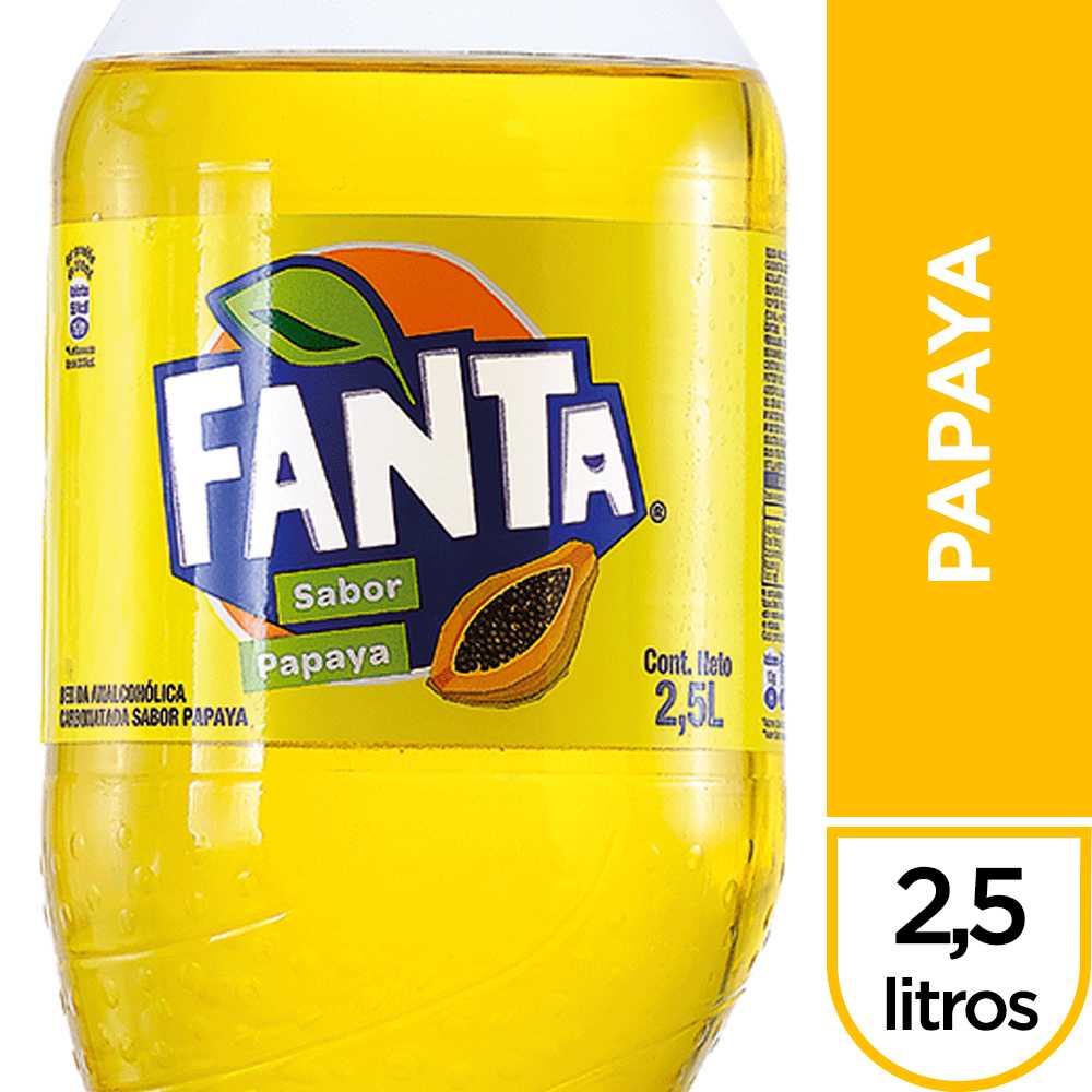 Fanta papaya 2.5 litros