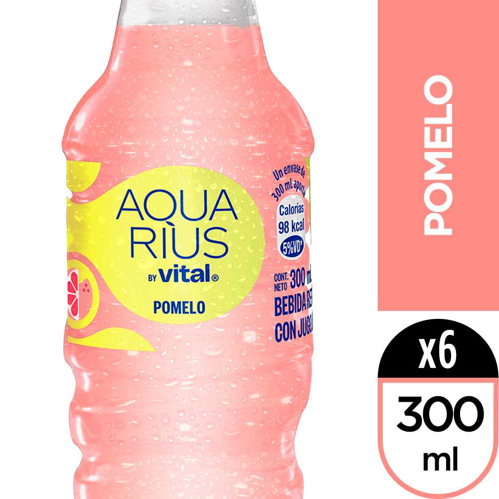 Aquarius pomelo 300 ml 6pack