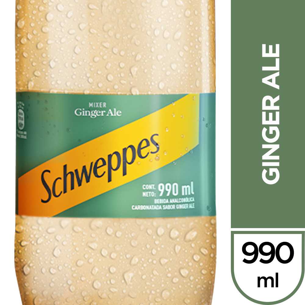 Schweppes ginger ale 990 ml